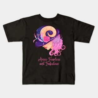 Aries Birth Sign Kids T-Shirt